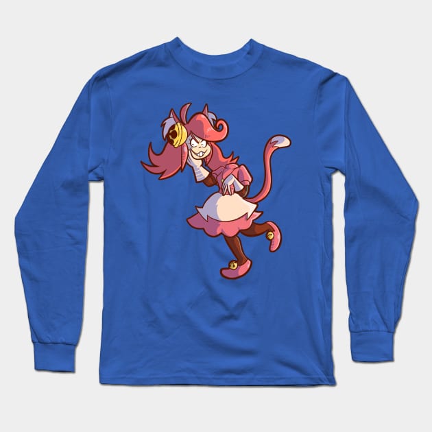 Mad Cat Cat Long Sleeve T-Shirt by pembrokewkorgi